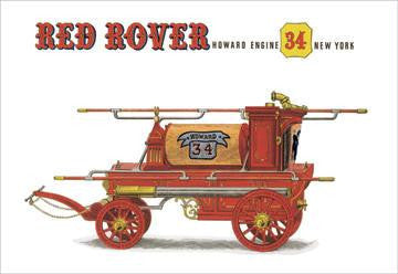 Red Rover: Howard Engine 34 New York 20x30 poster