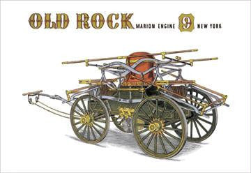 Old Rock: Marion Engine 9 New York 20x30 poster