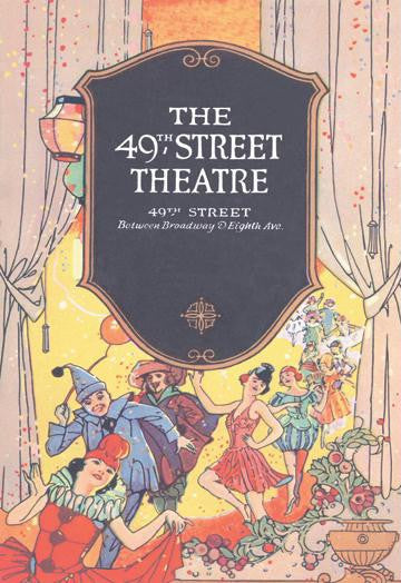 The 49th Street Theatre 20x30 poster