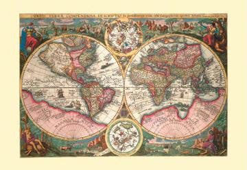 Orbis Terrarum Typus 20x30 poster