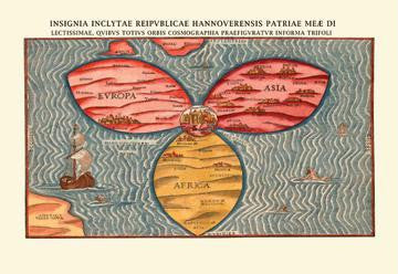 Insignia Inclytae Reipublicae Hannoverensis Patriae Meae Di 20x30 poster