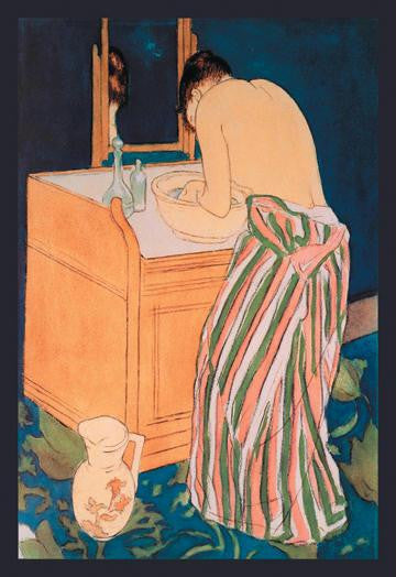 Woman Bathing 20x30 poster