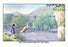 Fishing the Shallows Below the Mill 20x30 poster