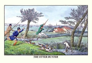 The Otter Hunter 20x30 poster