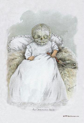 Death in Swaddling Clothing 20x30 poster