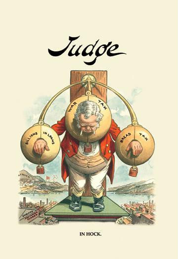 Judge: England in Hock 20x30 poster