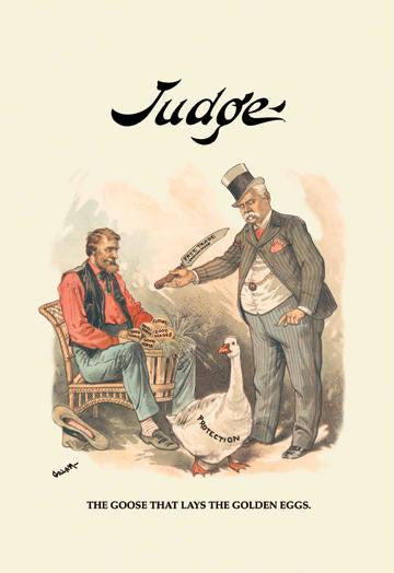 Judge: The Goose That Lays the Golden Eggs 20x30 poster