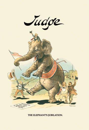 Judge: The Elephant&#39;s Jubilation 20x30 poster