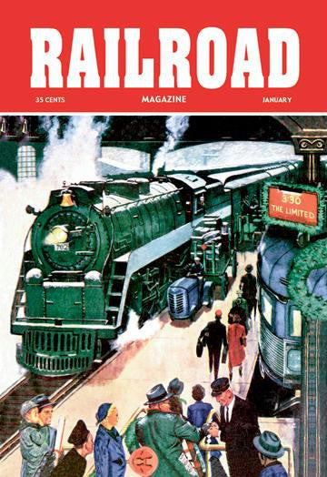 Railroad Magazine: The Limited, 1952 20x30 poster