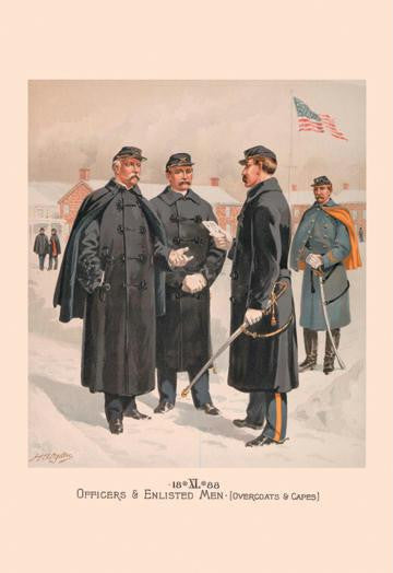 Officers & Enlisted Men (Overcoats & Capes) 20x30 poster