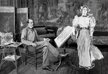 Charles Dana Gibson in his Studio, New York City 20x30 poster