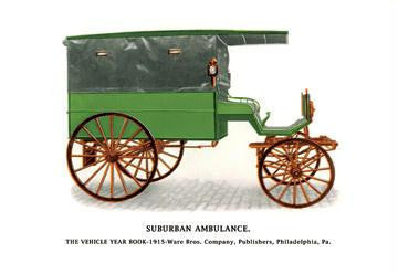 Suburban Ambulance 20x30 poster