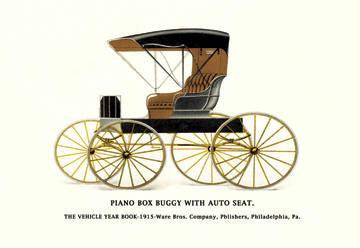 Piano Box Buggy with Auto Seat 20x30 poster