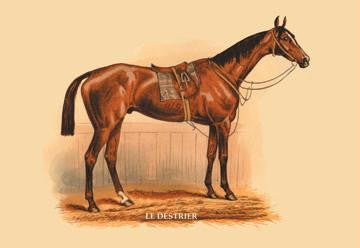 Le Destrier 20x30 poster