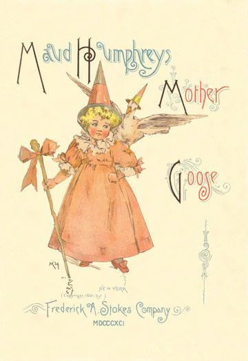 Maud Humphrey&#39;s Mother Goose (book cover) 20x30 poster