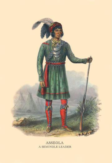 Asseola (A Seminole Leader) 20x30 poster