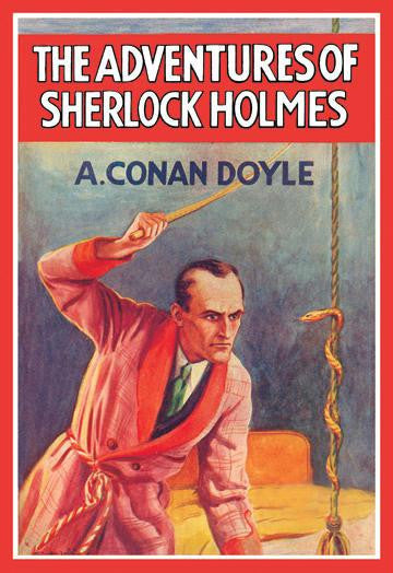 The Adventures of Sherlock Holmes #2 (book cover) 20x30 poster