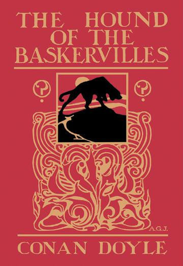 The Hound of the Baskervilles #3 (book cover) 20x30 poster