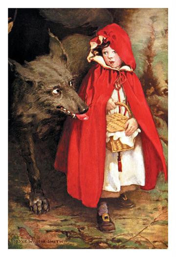 Little Red Riding Hood 20x30 poster