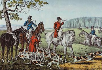 Fox Hunt 20x30 poster