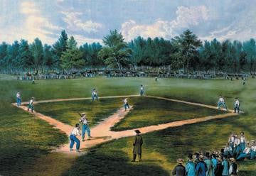 Baseball Diamond 20x30 poster