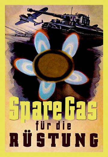 Spare Gas 20x30 poster