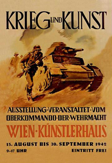 Krieg Und Kunst (War and Art) 20x30 poster