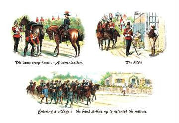 The Lame Troop-Horse, Billet, and Entering a Village 20x30 poster