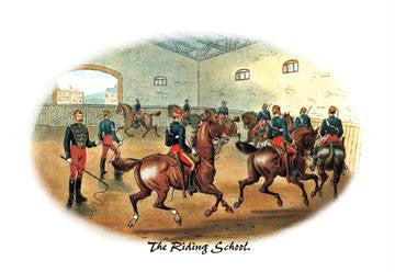 The Riding School 20x30 poster