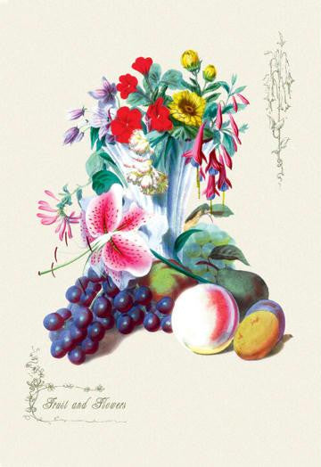 Fruit and Flowers 20x30 poster