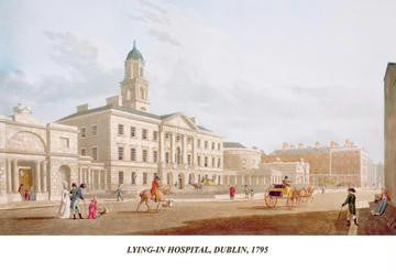 Lying-In Hospital, Dublin, 1795 20x30 poster