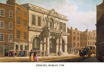 Tholsel, Dublin, 1798 20x30 poster