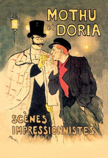 Mothu et Doria: Scenes Impressionnistes 20x30 poster