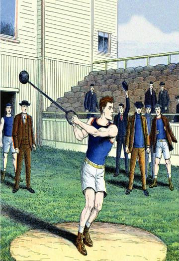 Hammer Throw 20x30 poster