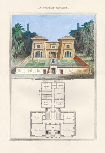 An Egyptian Pavilion 20x30 poster