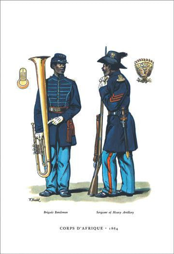 Corps D&#39;Afrique, 1864 20x30 poster