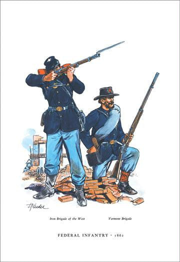 Federal Infantry, 1862 20x30 poster