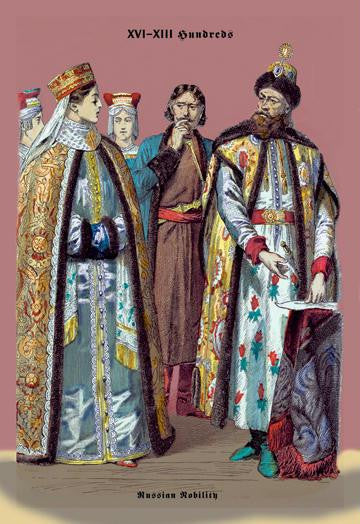 Russian Nobility, 19th Century 20x30 poster