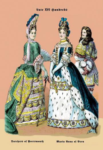 Dutchess of Portsmouth and Maria Ann of Bern 20x30 poster