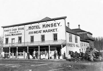 Hotel Kinsey and Meat Market 20x30 poster