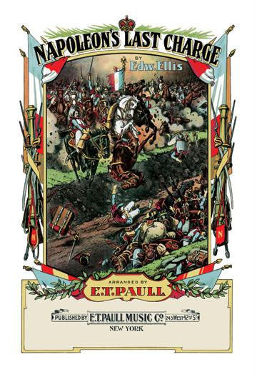 Napoleon&#39;s Last Charge 20x30 poster