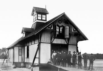 Old Smith Lifesaving Station 20x30 poster