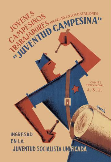 Juventud Campesina 20x30 poster