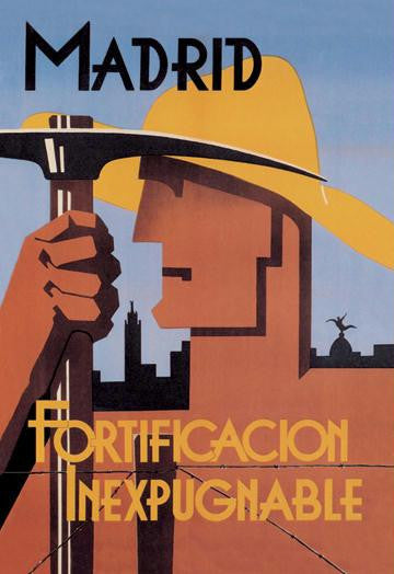 Madrid: Impregnable Fortress 20x30 poster