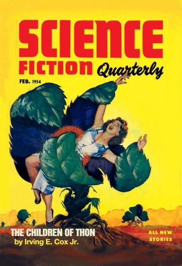 Science Fiction Quarterly: Killer Plants 20x30 poster