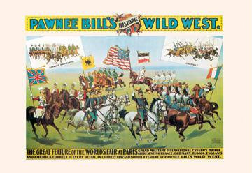 Buffalo Bill: Pawnee Bill and Paris 20x30 poster