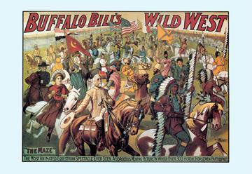 Buffalo Bill: The Maze 20x30 poster