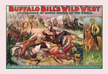 Buffalo Bill: Congress of American Indians 20x30 poster