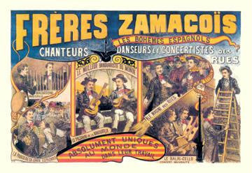 Freres Zamacois 20x30 poster