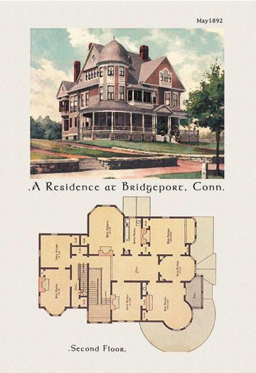 A Residence at Bridgeport, Connecticut 20x30 poster